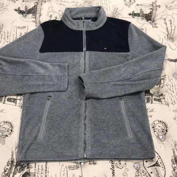 Tommy Hilfiger Zip Front Polar Fleece Jacket - Picture 3 of 5